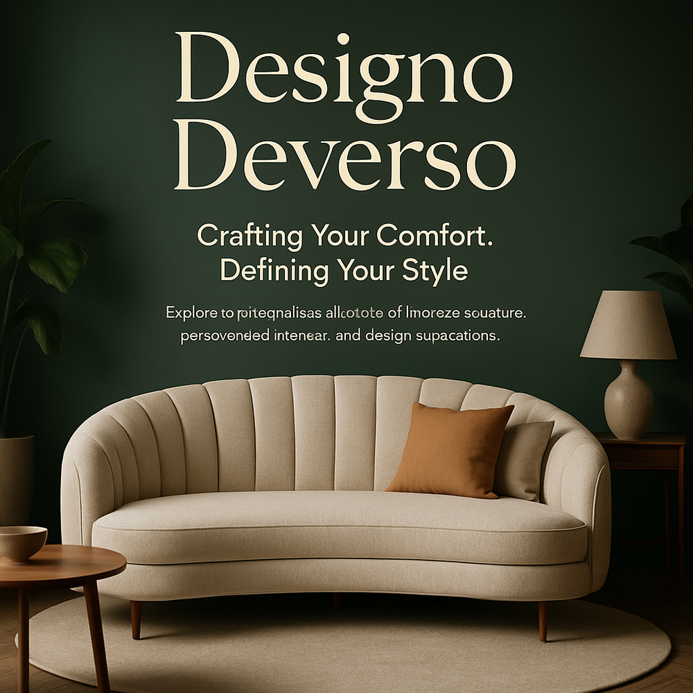 Elegant furniture showcase